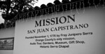 Mission San Juan Capistrano : Decided to visit this historical site on Saturday. 
Unfortunately, sky was not as clear as I hoped, and I am not good with metering stuff. So I decided to play around with BW. 
Look okAy, but I should try this place one more time : )
